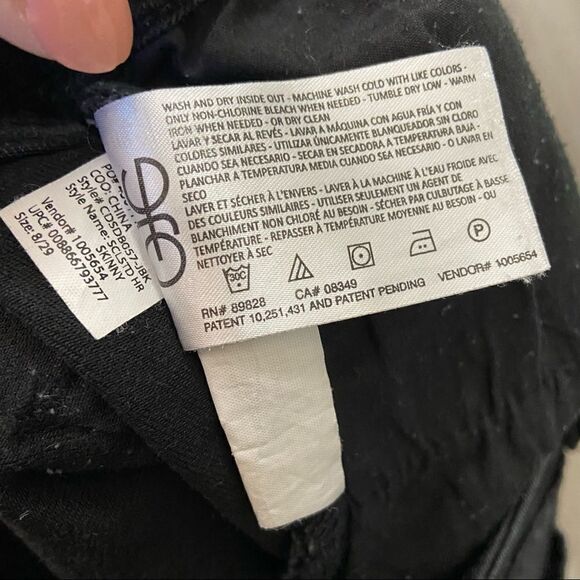 Sanctuary Sz 29 HIGH RISE SKINNY BLACK - Picture 7 of 9